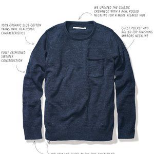 Outerknown Organic Cotton Crewneck Sweater